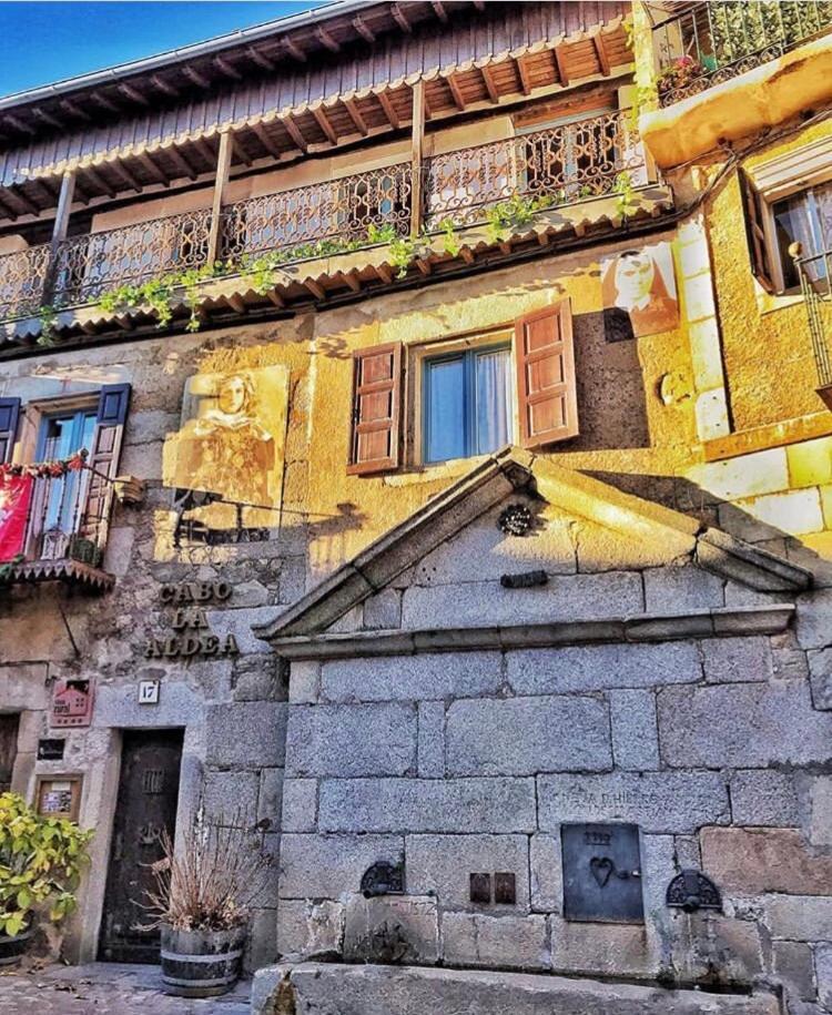 Casa Rural Cabo La Aldea Mogarraz Buitenkant foto